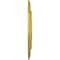 Ekena Millwork Galway Ceiling Medallion (Fits Canopies up to 3 1/4"), 15 3/4"OD x 3 1/4"ID x 1"P, Rich Gold CM15GARGS - alternate 2